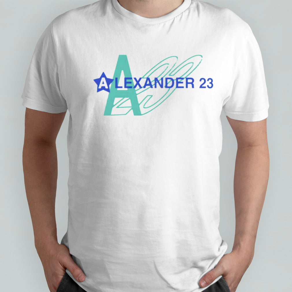Alexander 23 composite logo shirts