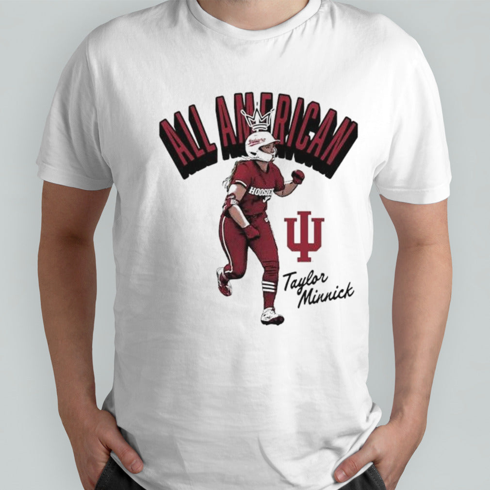 All American Taylor Minnick Indiana softball shirts