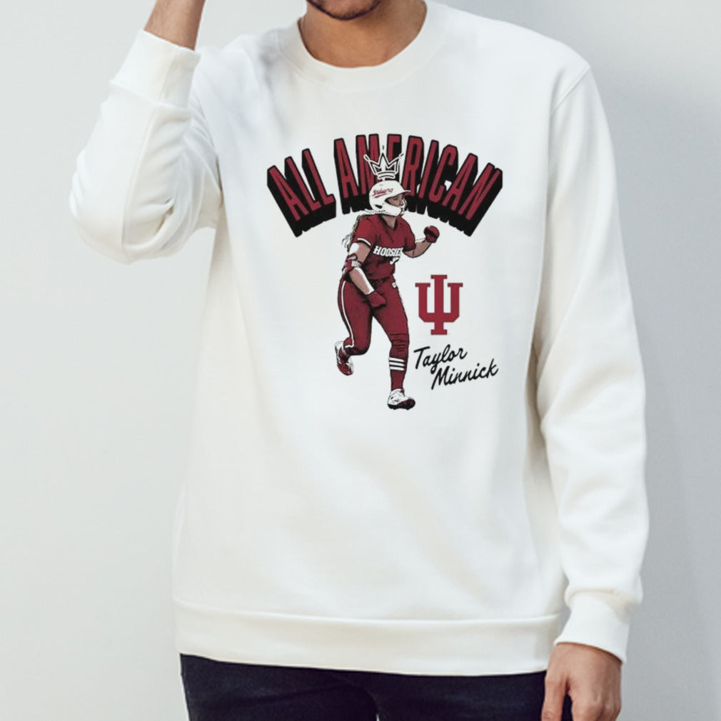 All American Taylor Minnick Indiana softball shirts