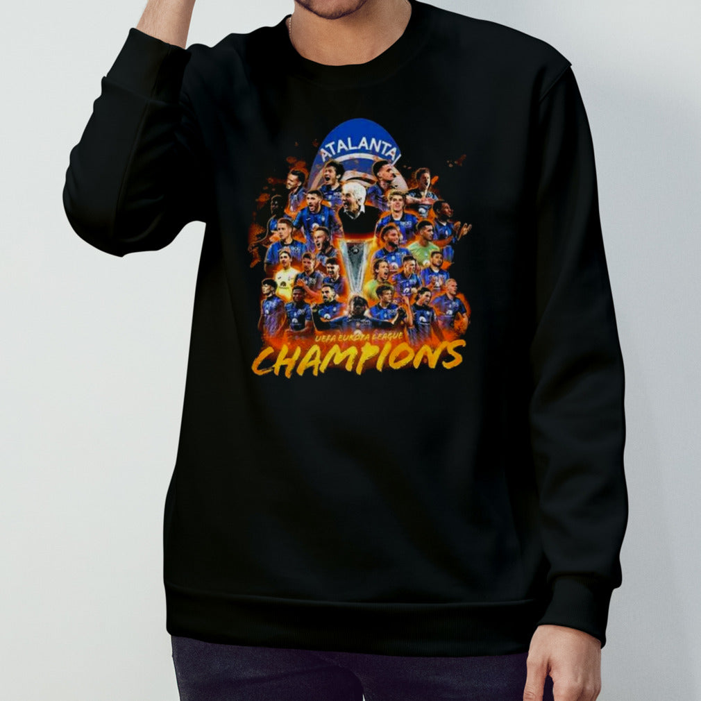 Atalanta Football Club Uefa Europa League Champions 2024 T-shirt