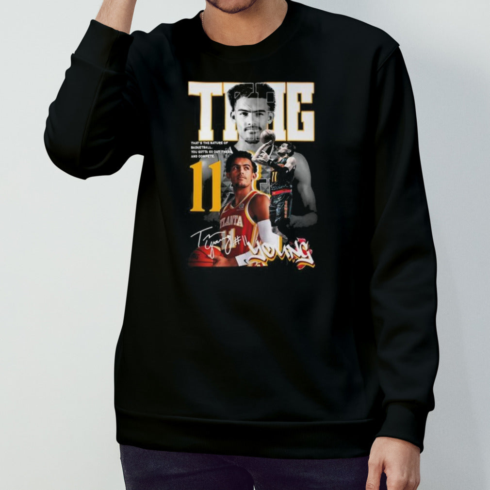 Atlanta Hawks Basketball Team Trae Young True Star Signature 2024 Shirt