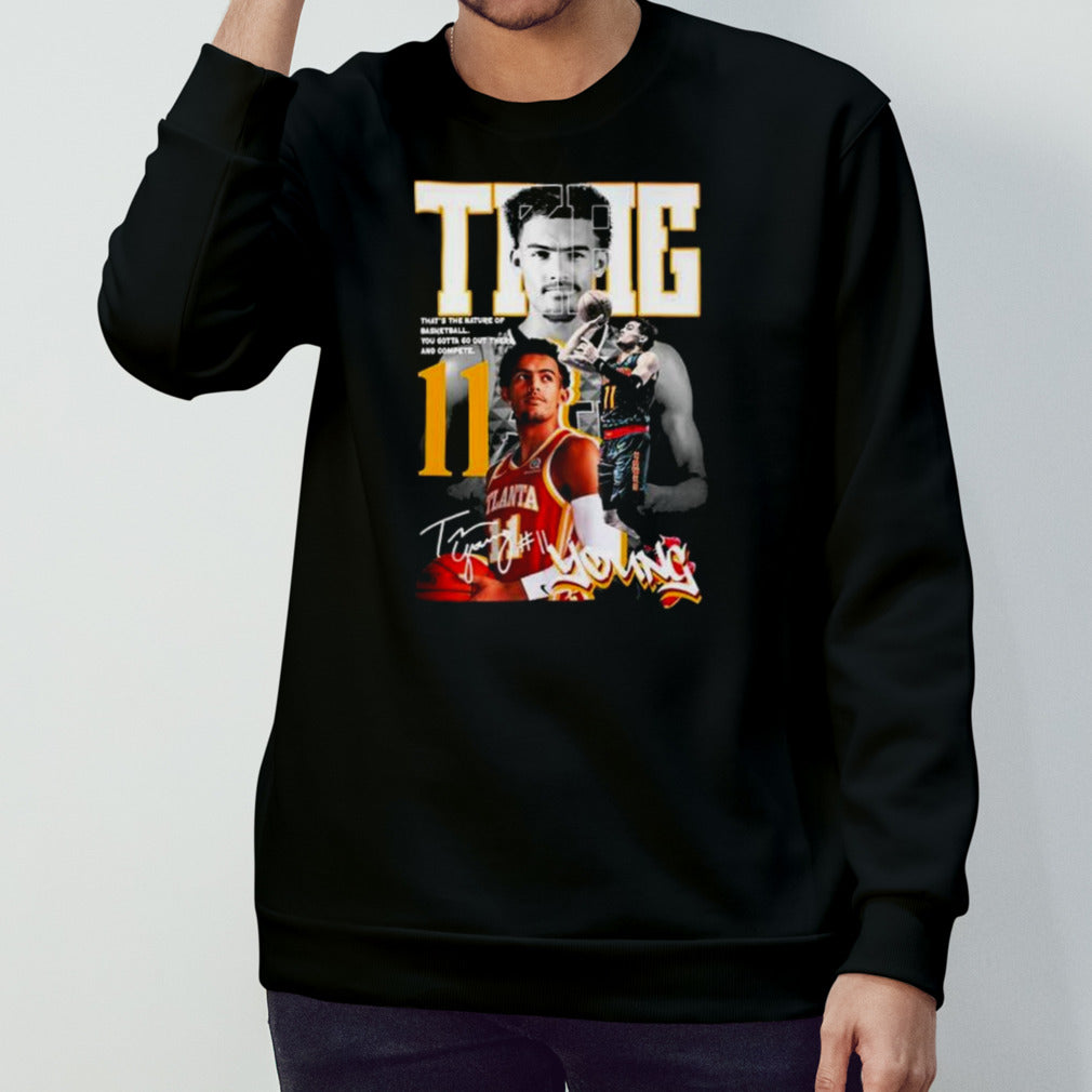 Atlanta Hawks Basketball Team Trae Young True Star Signature shirt