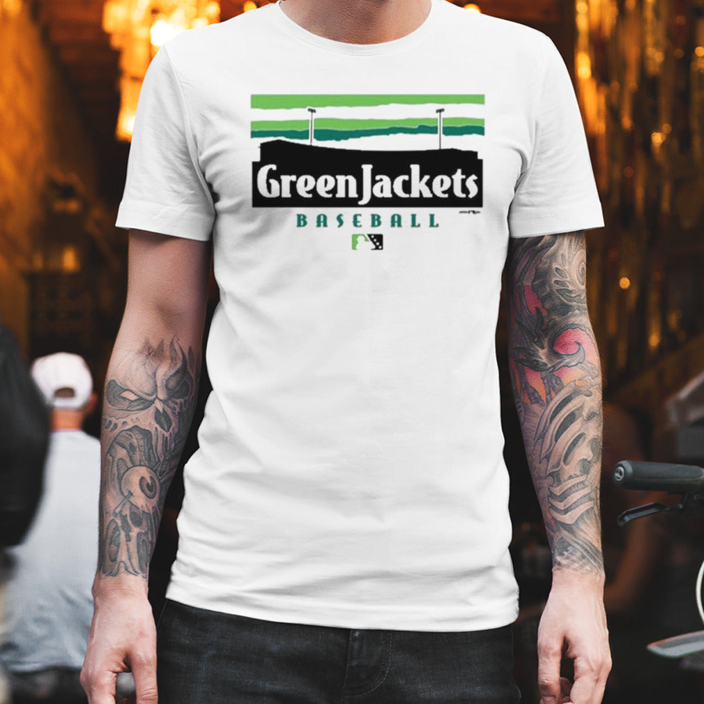 Augusta Greenjackets Stadium Sky T-shirt