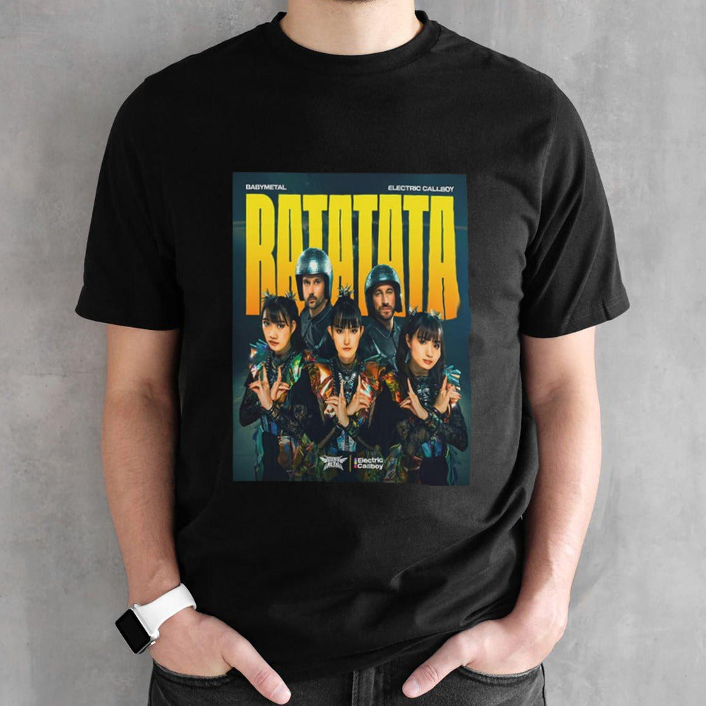 Babymetal And Electric Callboys New Single Ratatata 23rd May 2024 shirt