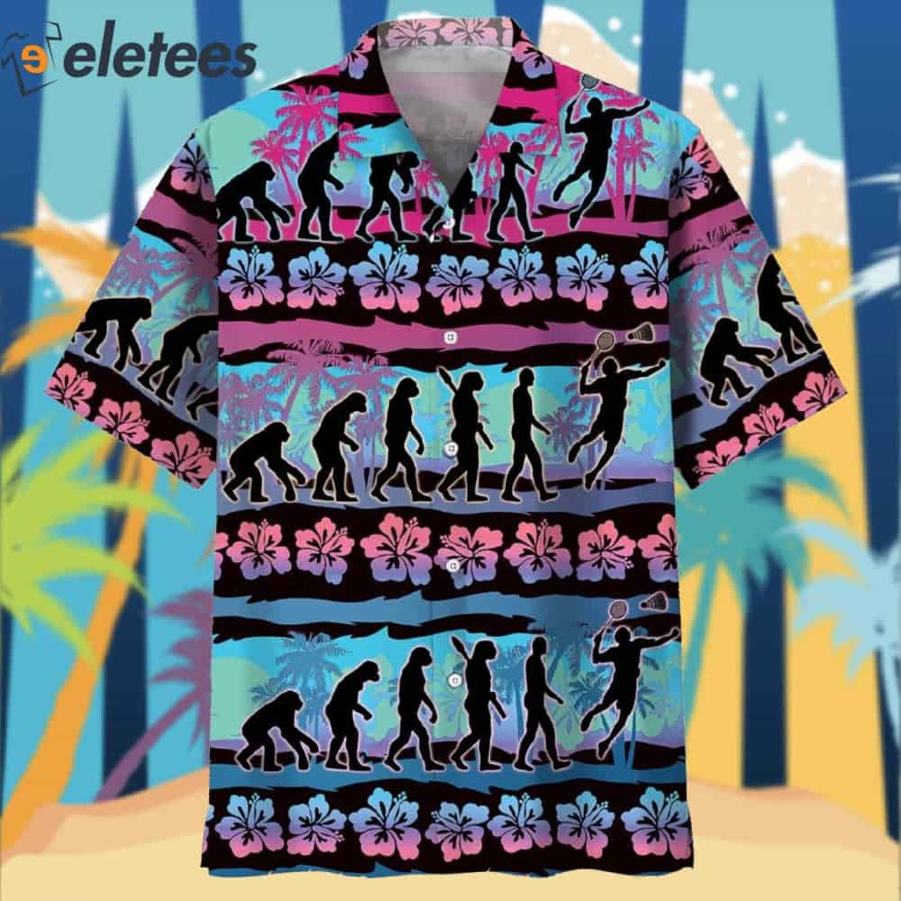 Badminton Revolution Hawaiian Shirt