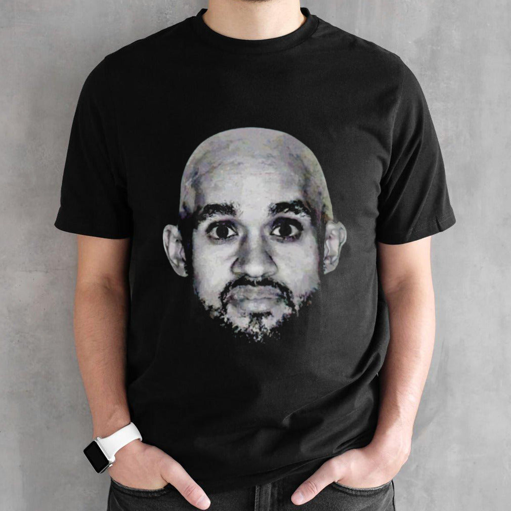 Bald Derrick White Face Boston shirt