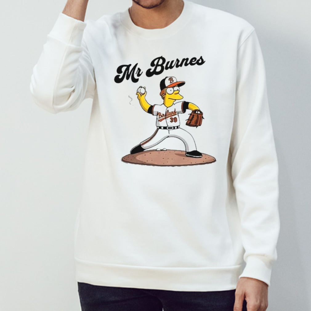 Baltimore Orioles Baseball Mr Burnes T-shirts