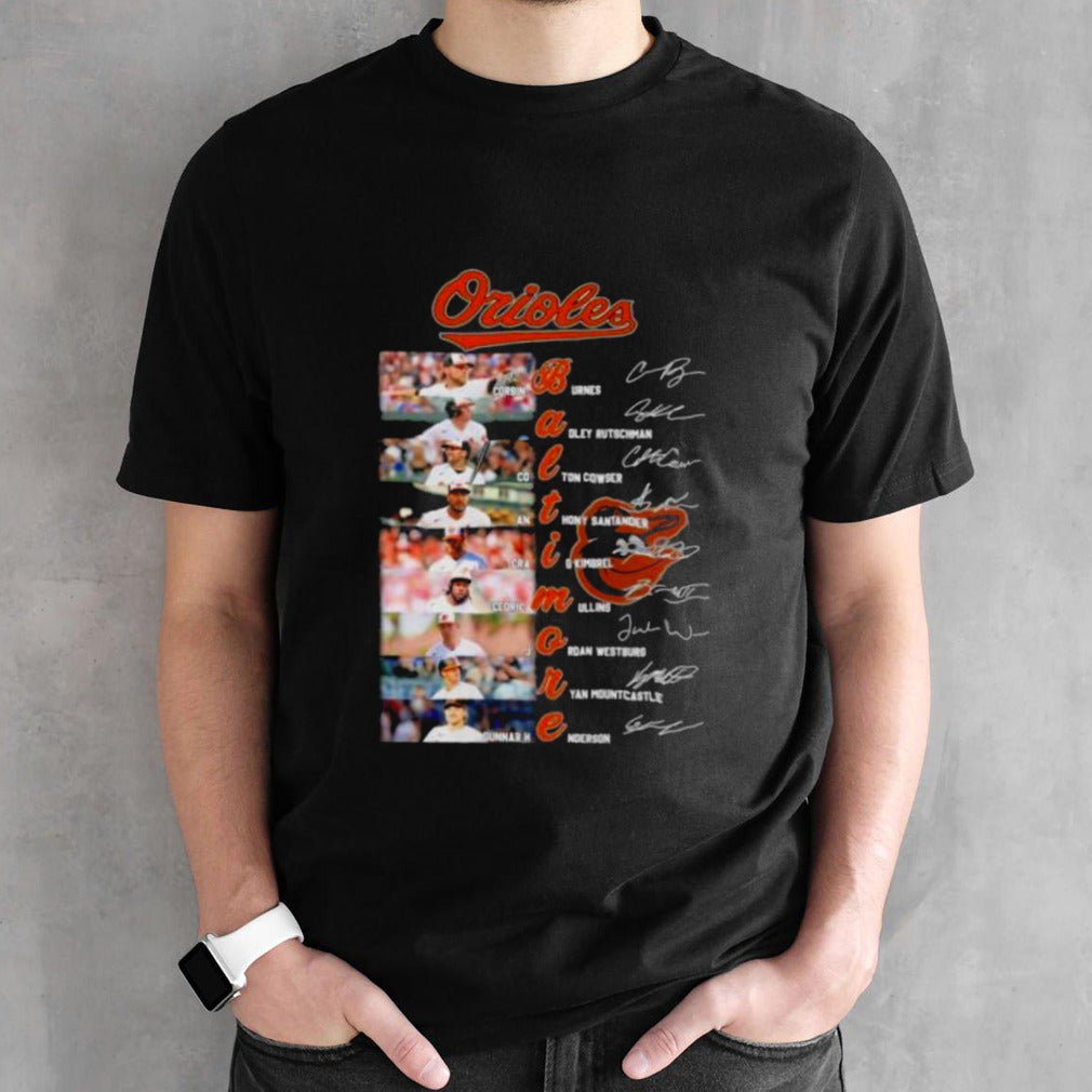 Baltimore Orioles Team Players 2024 Signature Shirt