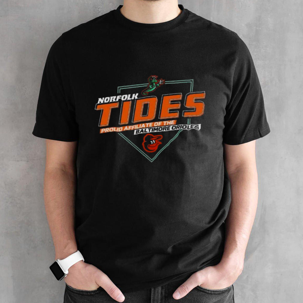 Baltimore Orioles X Norfolk Tides Affiliate T-shirts