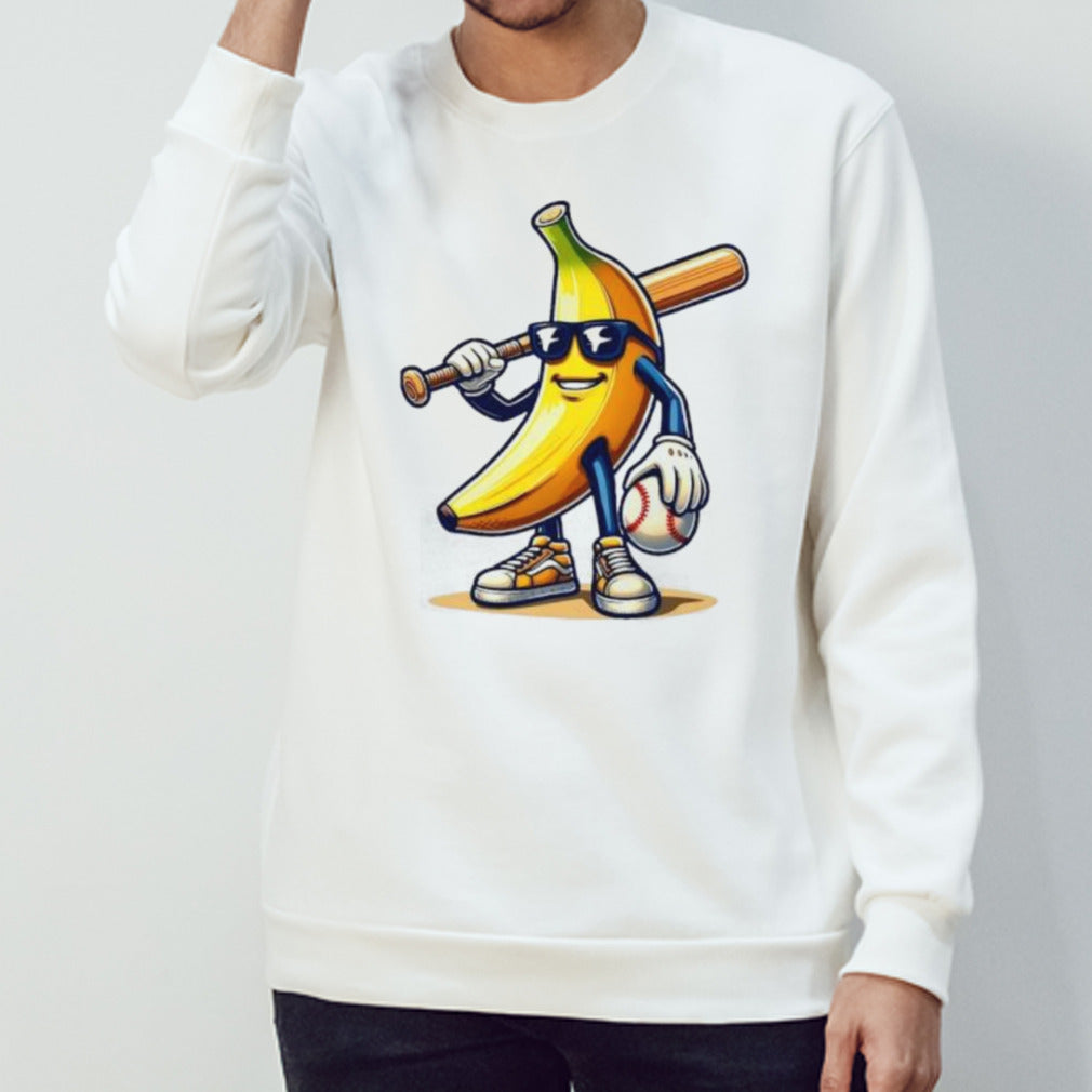 Banana Baseball Lover Cool Game Shirt