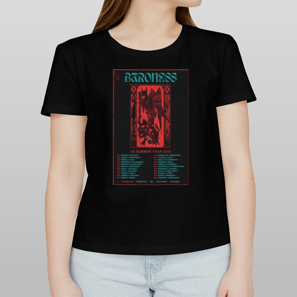 Baroness Summer US Tour 2024 Poster Shirt