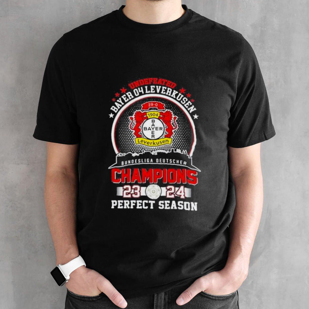 Bayer Leverkusen Bundesliga Champions 23-24 shirts