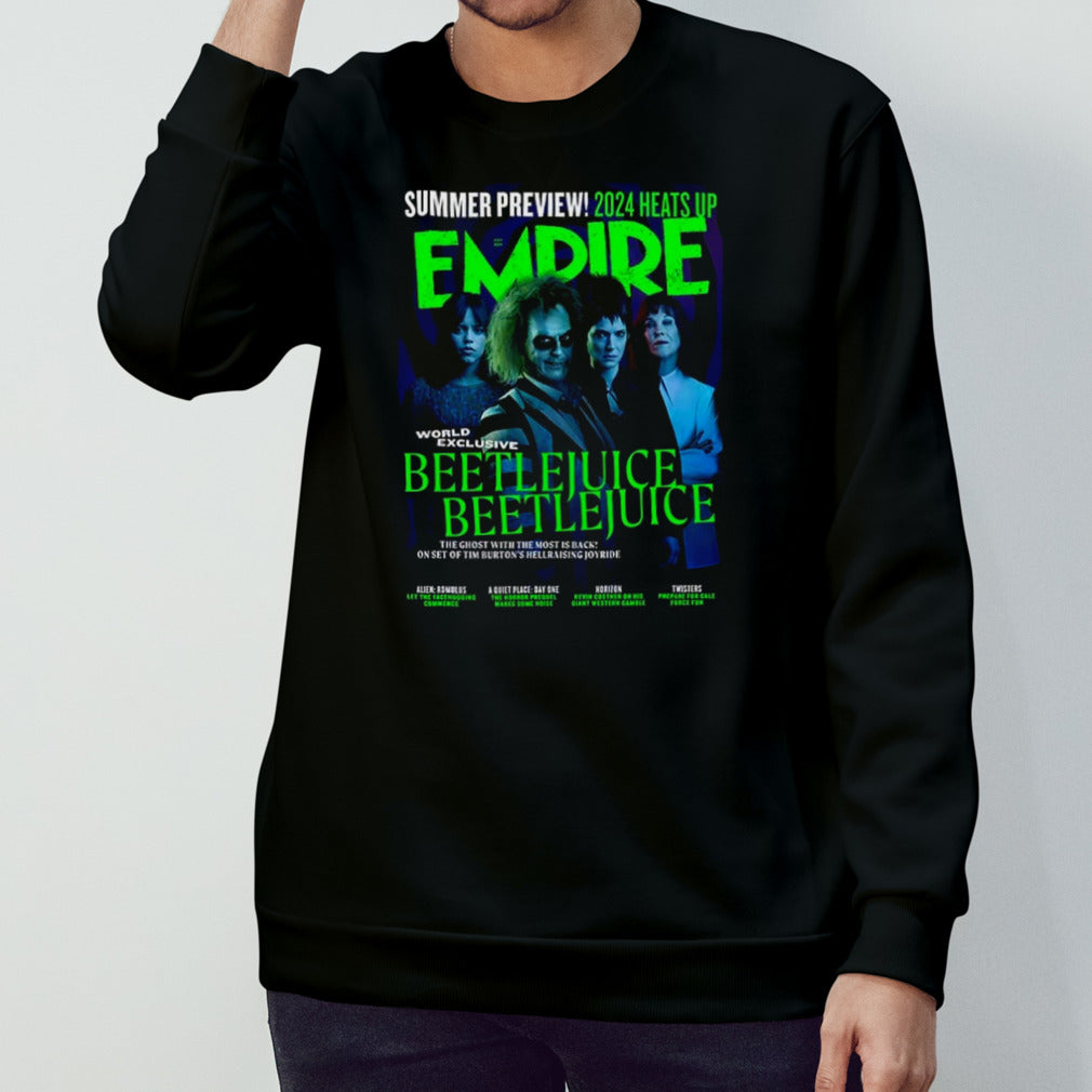 Beetlejuice Beetlejuice Releasing On July Summer Preview 2024 Heats Up Empire shirt