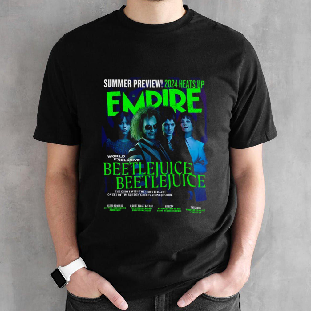 Beetlejuice Beetlejuice Releasing On July Summer Preview 2024 Heats Up Empire shirt