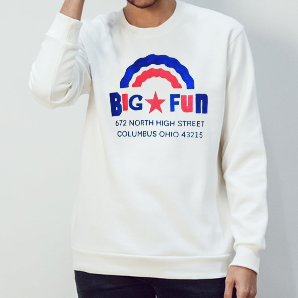 Big fun 672 north high street columbus Ohio 43215 shirts