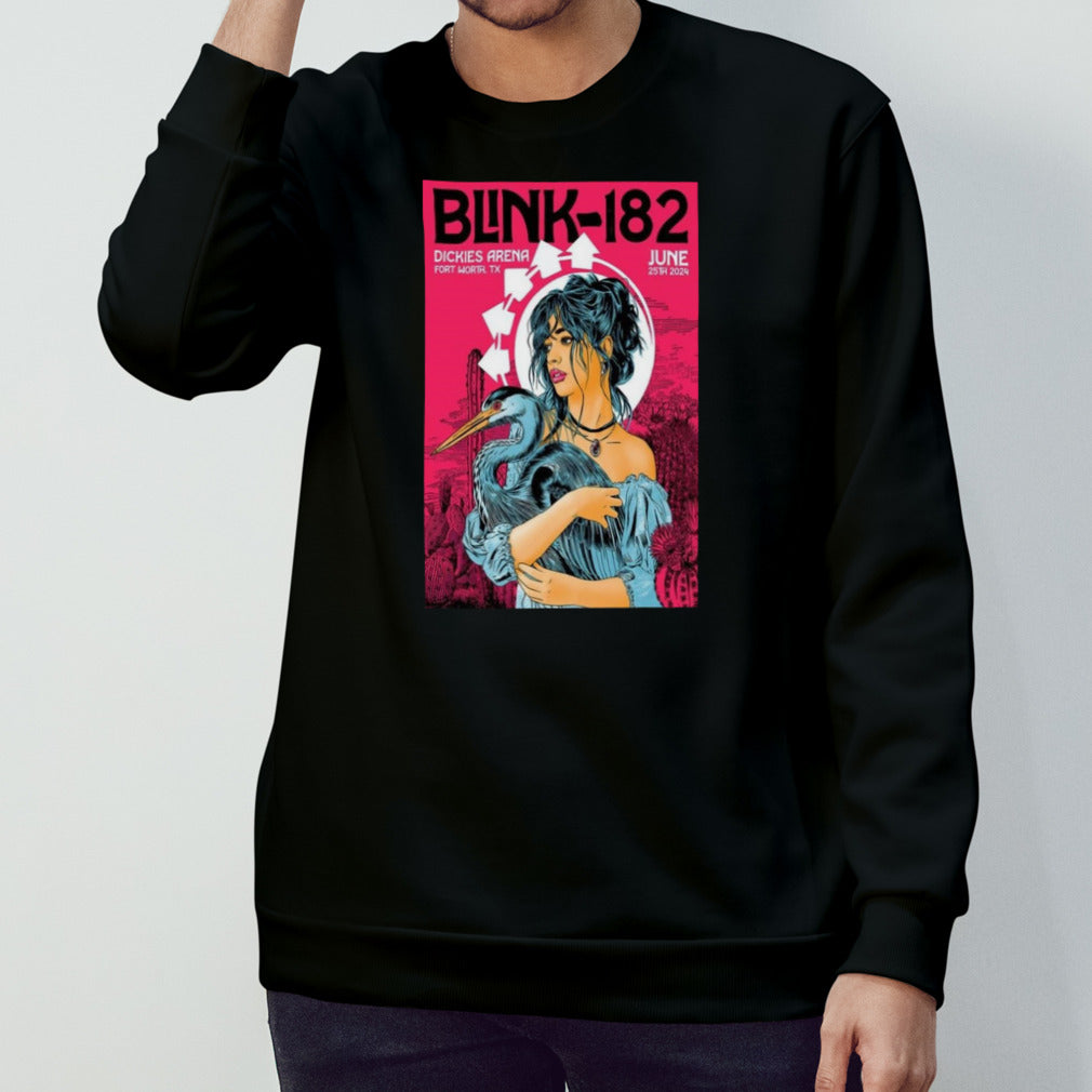 Blink-182 At Dickies Arena In Fort Worth, TX On June 25 2024 Poster Shirt