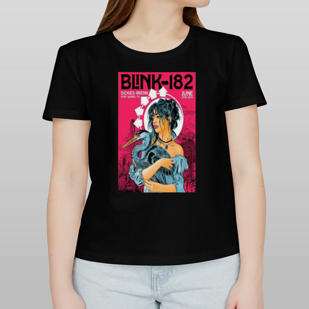Blink-182 At Dickies Arena In Fort Worth, TX On June 25 2024 Poster Shirt