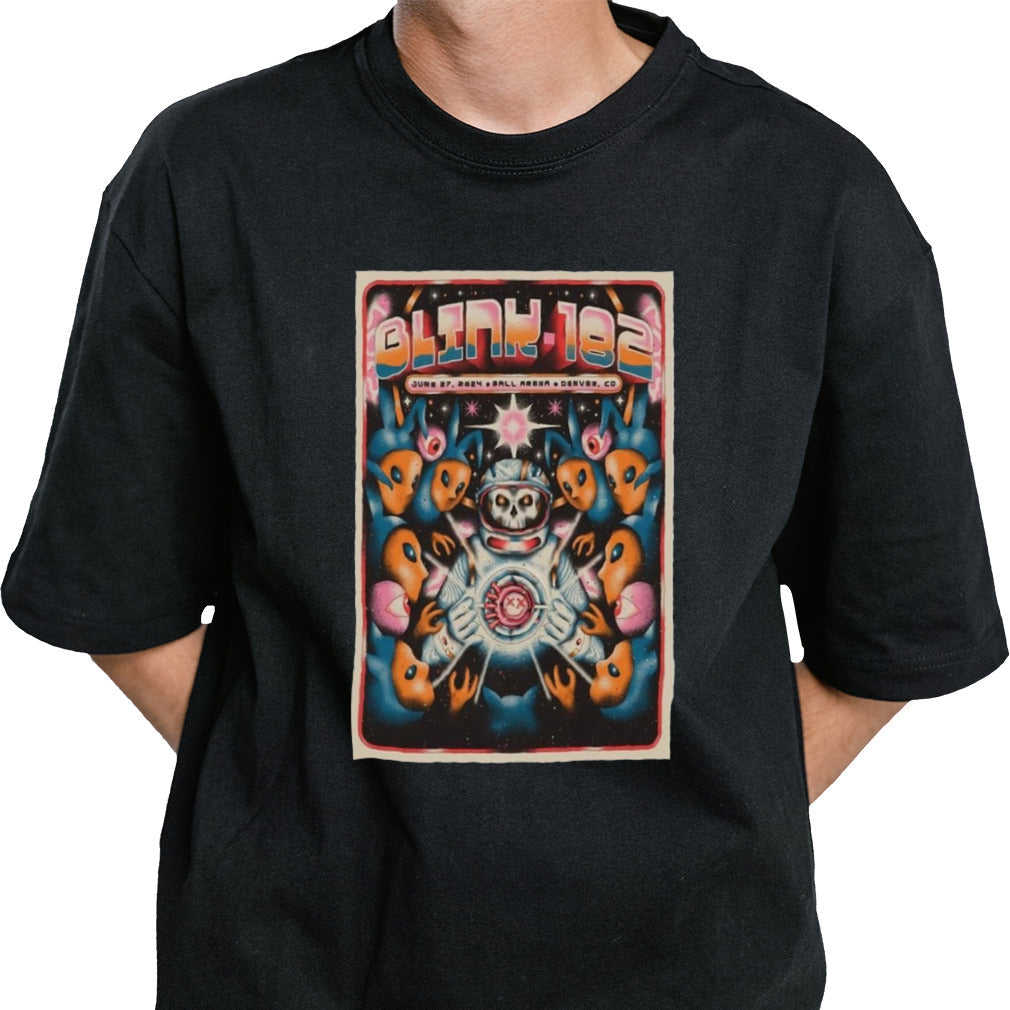 Blink-182 June 27 2024 Denver Ball Arena Concert Poster Shirt