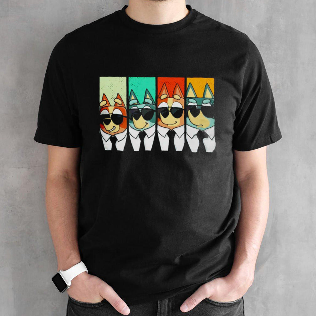 Bluey and Reservoir Dogs Heelers shirts