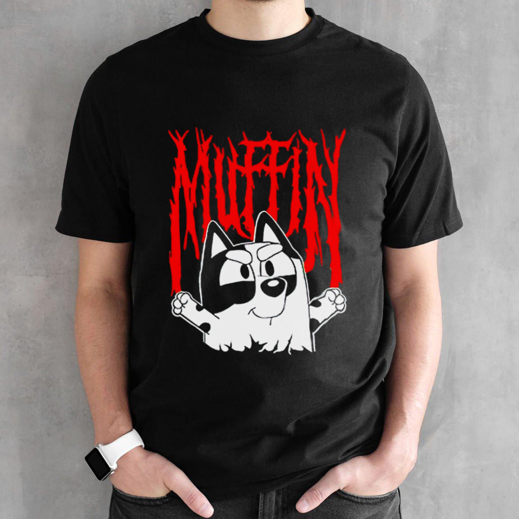 Bluey muffin metal shirts