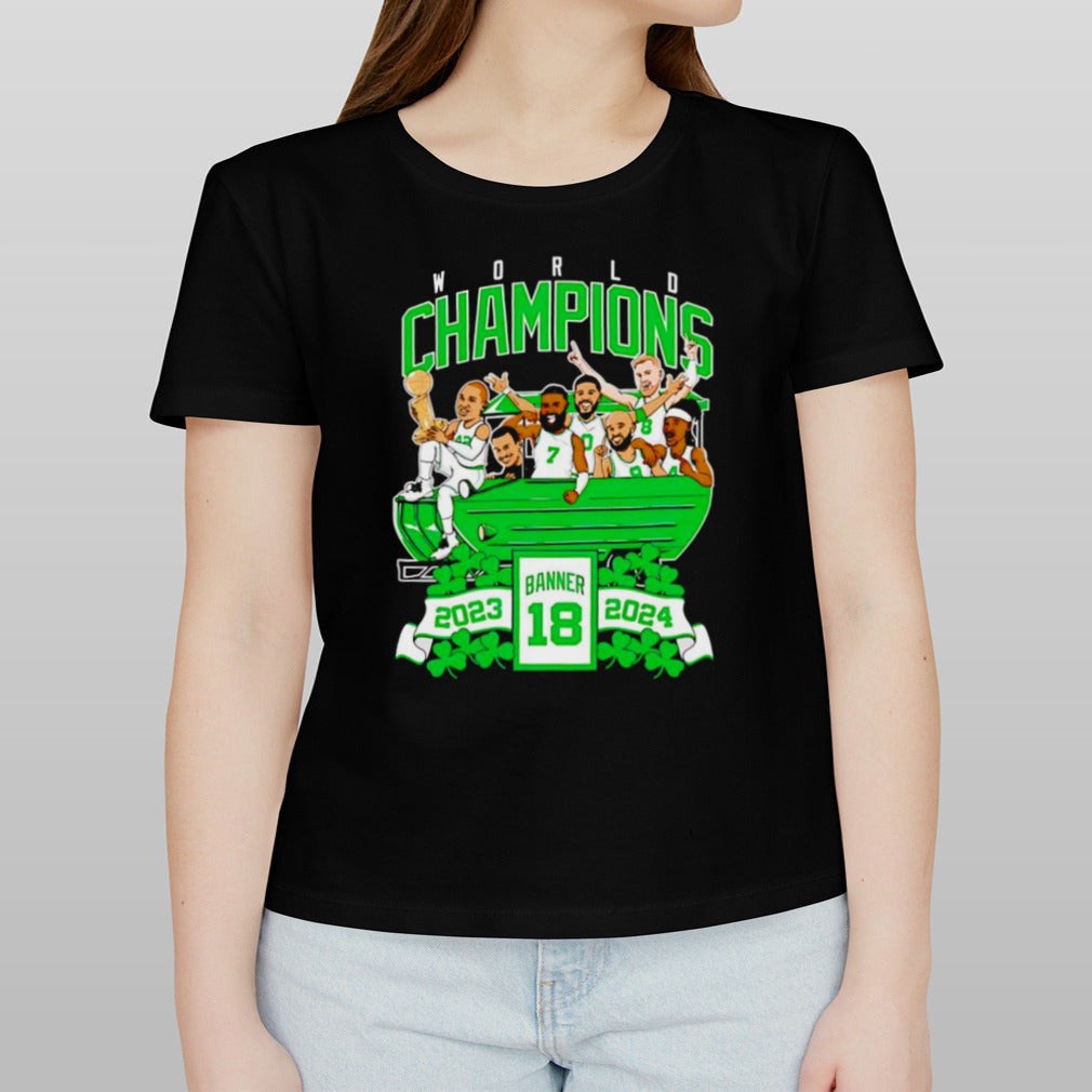 Boston Celtics Banner 18 Duckboat shirt