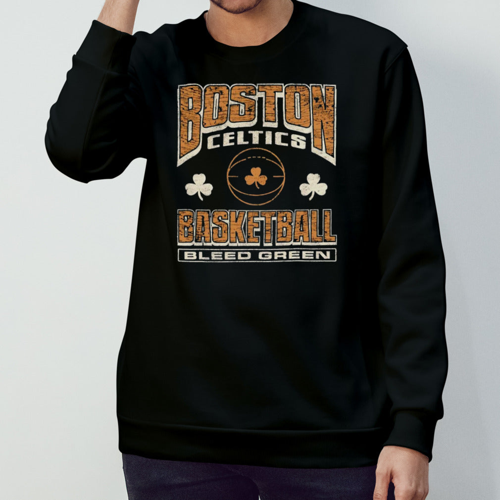 Boston Celtics Bleed green baseball vintage shirt