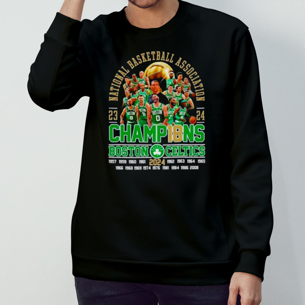 Boston Celtics Team 18x Champions National Basketball association 2024 shirt