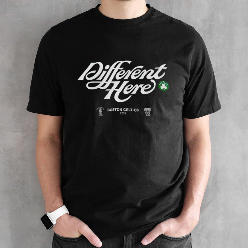 Boston Celtics different here 2024 shirts