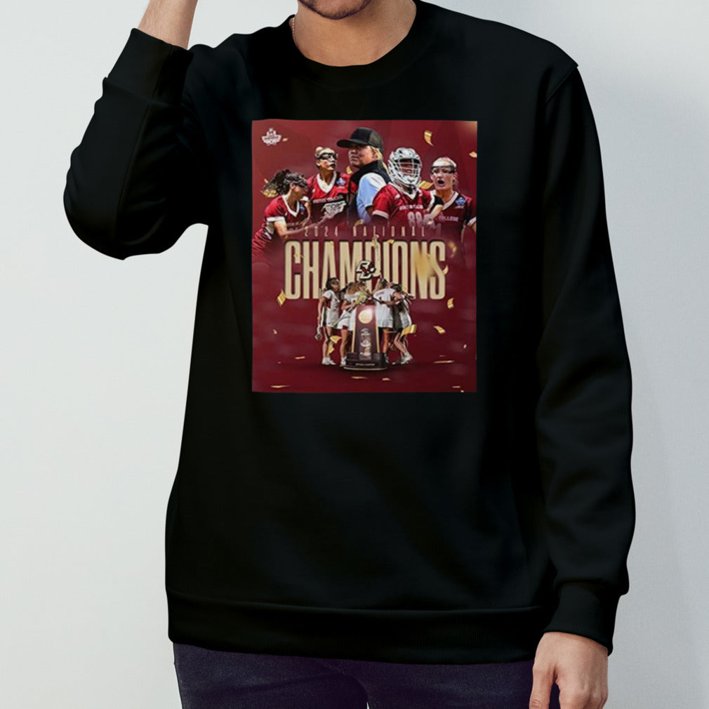 Boston College Eagles Womenâ€™s Lacrosse 2024 National Champions NCAA shirt