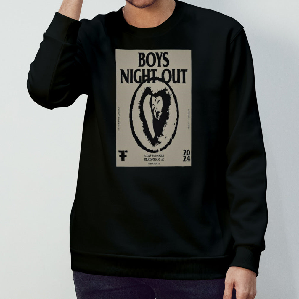 Boys Night Out Oct 4-6 2024 Furnaces Fest Birmingham AL Poster Shirt