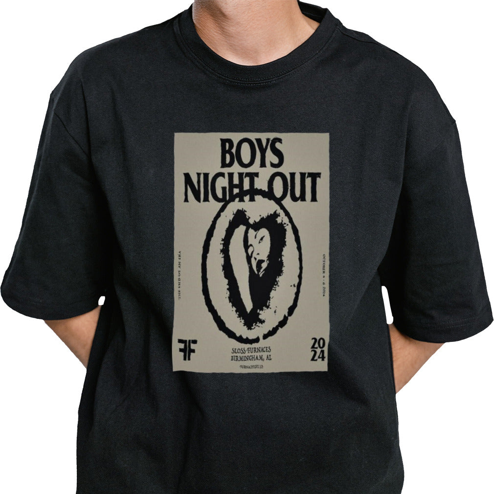 Boys Night Out Oct 4-6 2024 Furnaces Fest Birmingham AL Poster Shirt