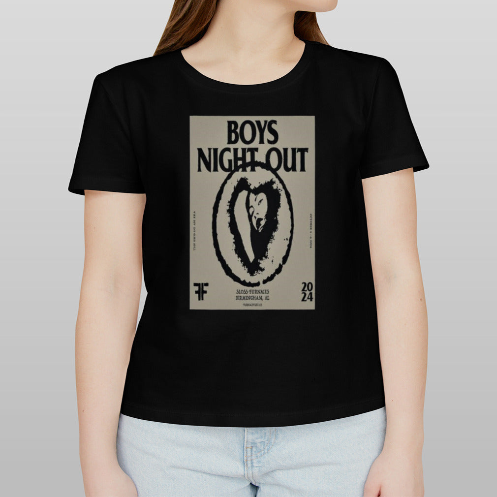 Boys Night Out Oct 4-6 2024 Furnaces Fest Birmingham AL Poster Shirt