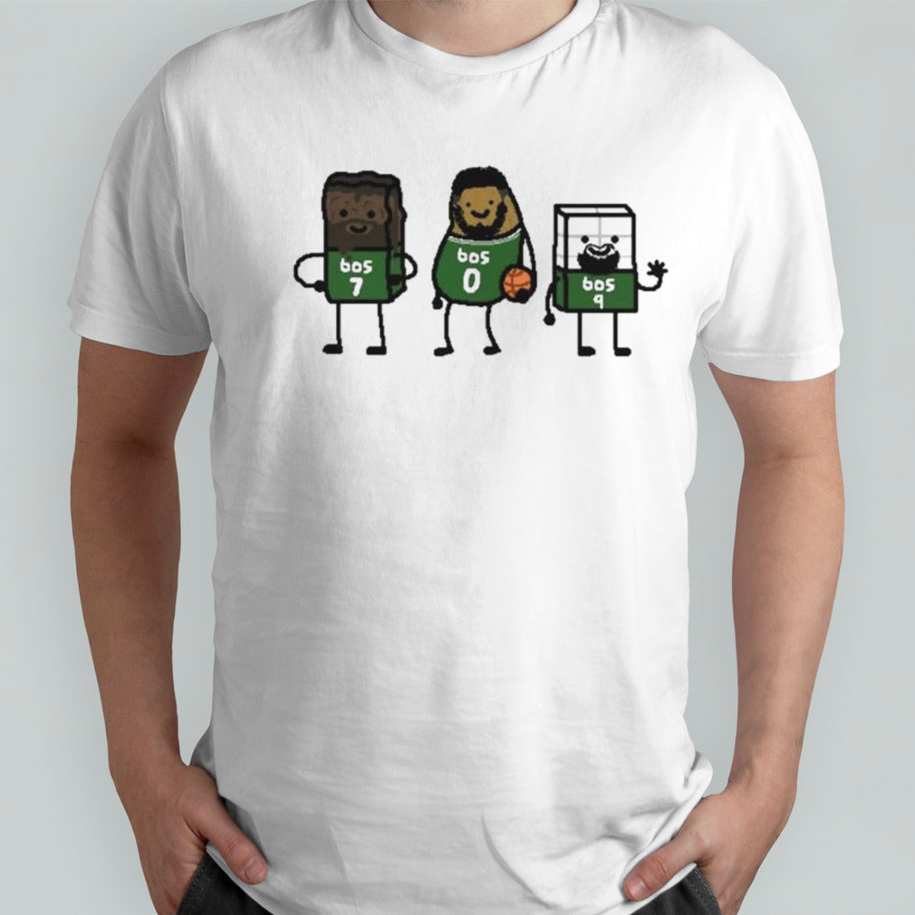 Brownie Potatum White chocolate Boston Celtics shirts