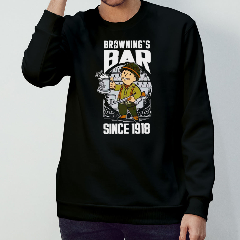Browningsâ€™s bar since 1918 shirts