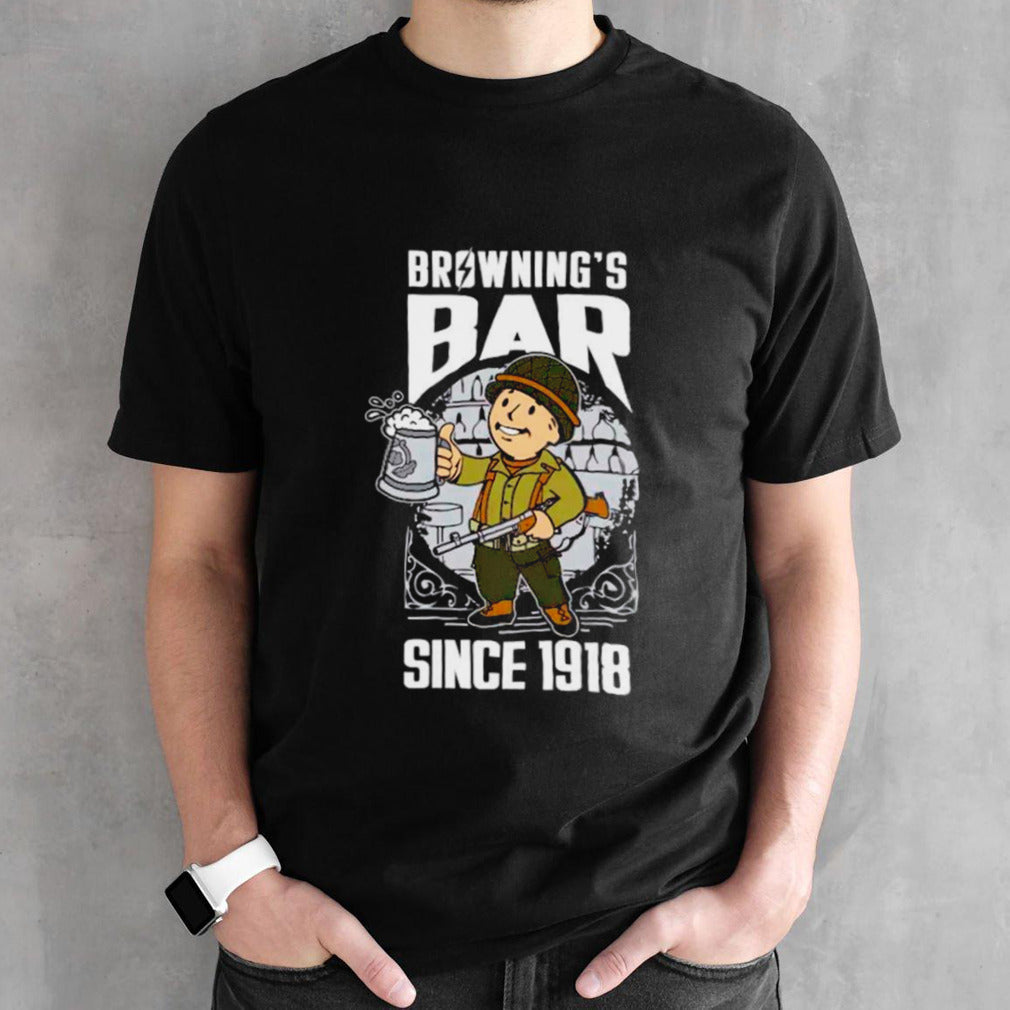 Browningsâ€™s bar since 1918 shirts