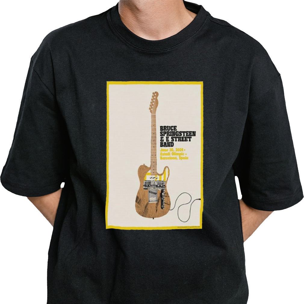 Bruce Springsteen And E Street Band Estadi Olimpic Barcelona Spain June 20 2024 Poster Shirt
