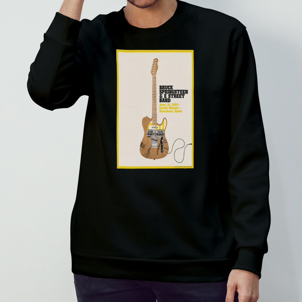 Bruce Springsteen And E Street Band Estadi Olimpic Barcelona Spain June 20 2024 Poster Shirt