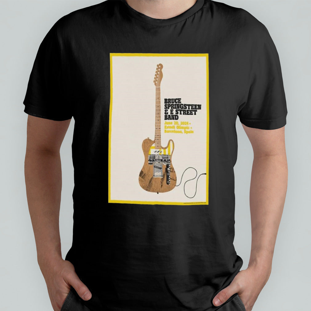 Bruce Springsteen And E Street Band Estadi Olimpic Barcelona Spain June 20 2024 Poster Shirt