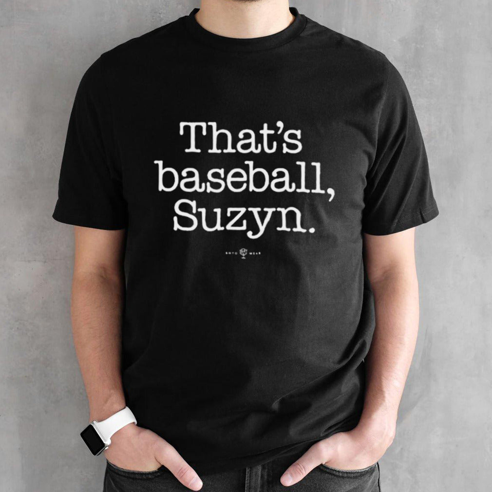 Bryan Hoch Thatsâ€™s Baseball Suzyn Rotowear T-shirts