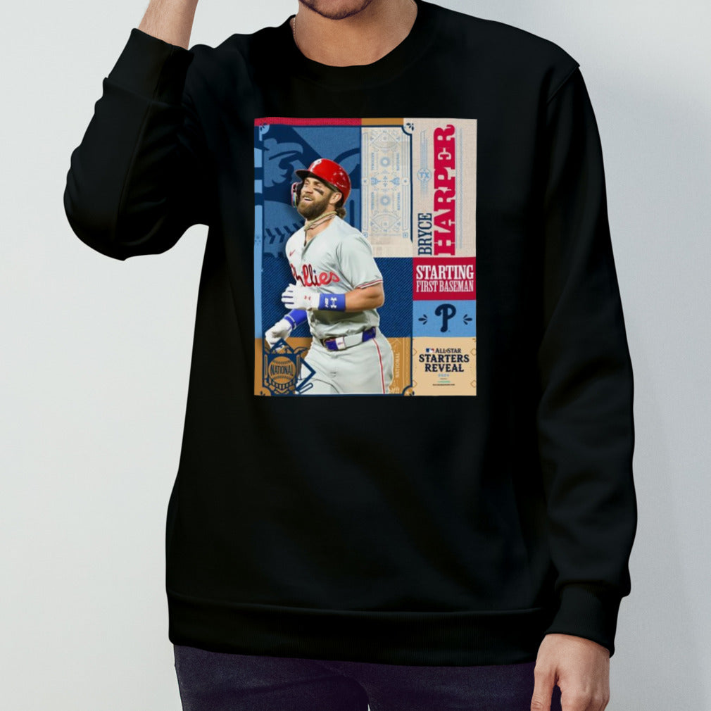 Bryce Harper Starting First Baseman All-Star Starts Reveal 2024 shirt