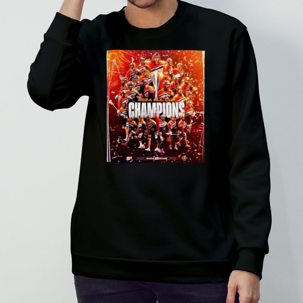 Buffalo Bandits Team 2024 NLL Cup Champions Back 2 Back shirt