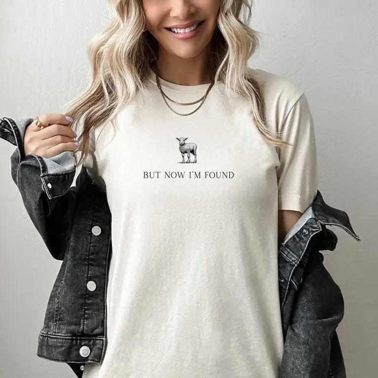 But Now I'm Found Christian T-shirt, Christian Gift, Retro Jesus  T-shirt, sweater and Hoodie