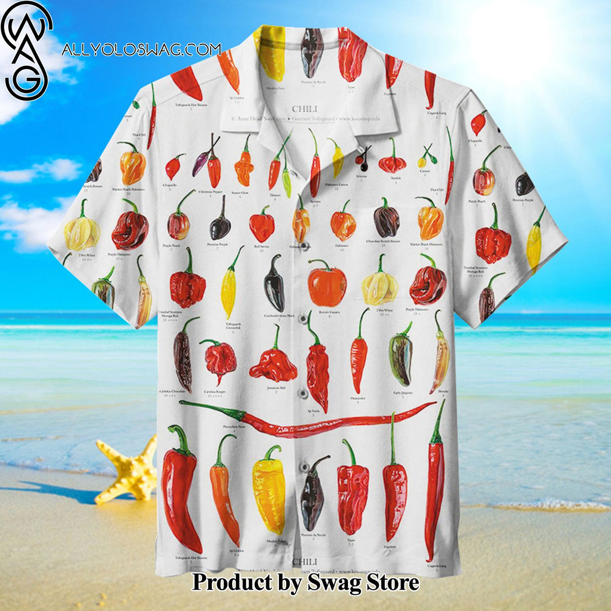 CHILI Friday Casual Hawaiian Shirt