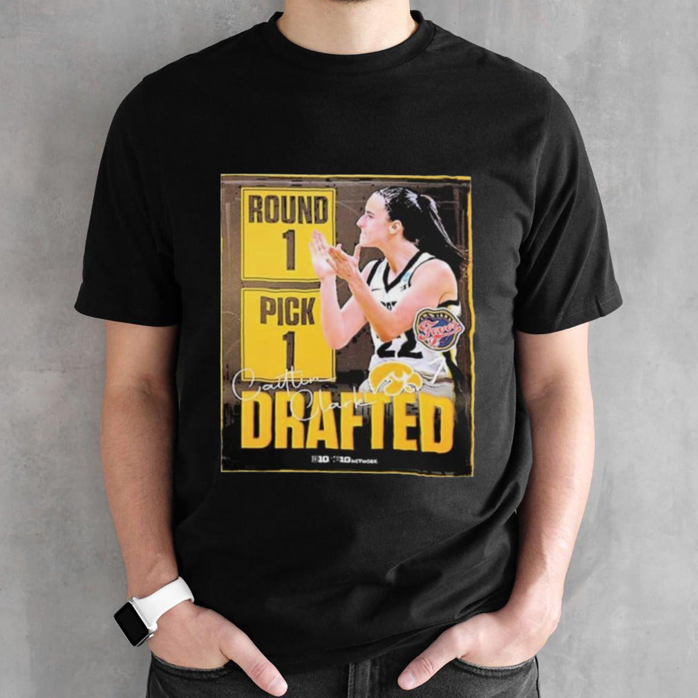 Caitlin Clark Goes First Overall To The Indiana Fever In The WNBA Draft 2024 T-Shirts