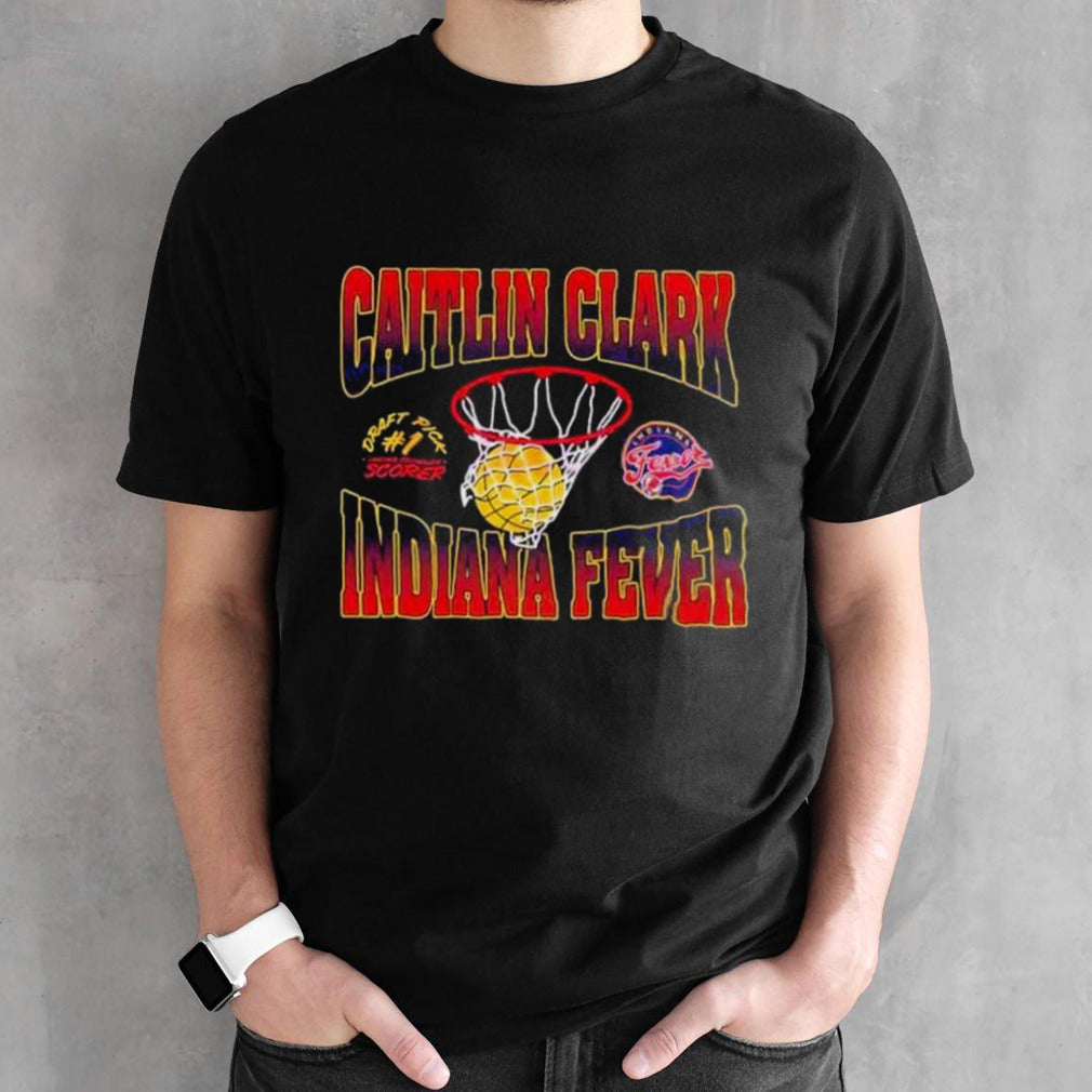 Caitlin Clark Indiana Fever Draft Pick s#1 Leading Collegiate Scorer Shirts