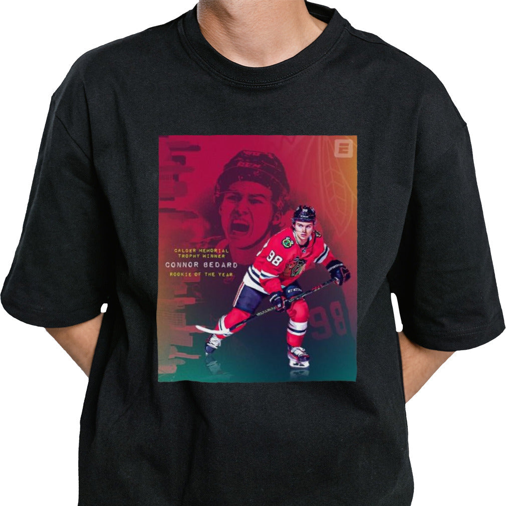 Calder Memorial Trophy Winner Connor Bedard Rookie of the year shirt
