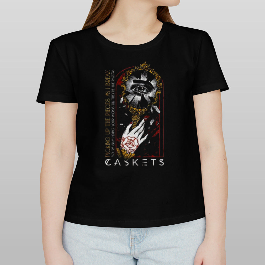 Caskets Band Broken Mirror T-shirt