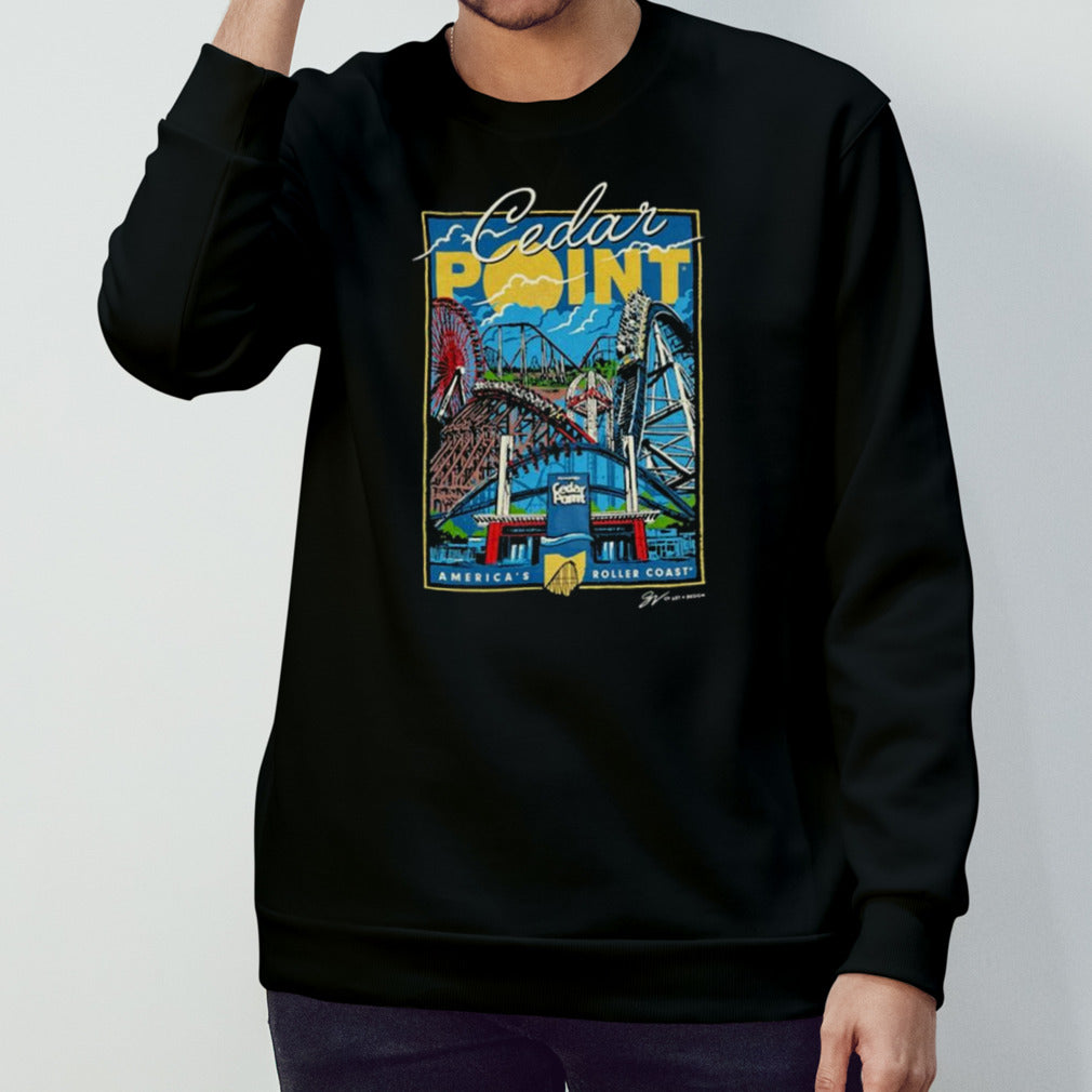 Cedar Point Vibes Americaâ€™s Roller Coast T-shirt