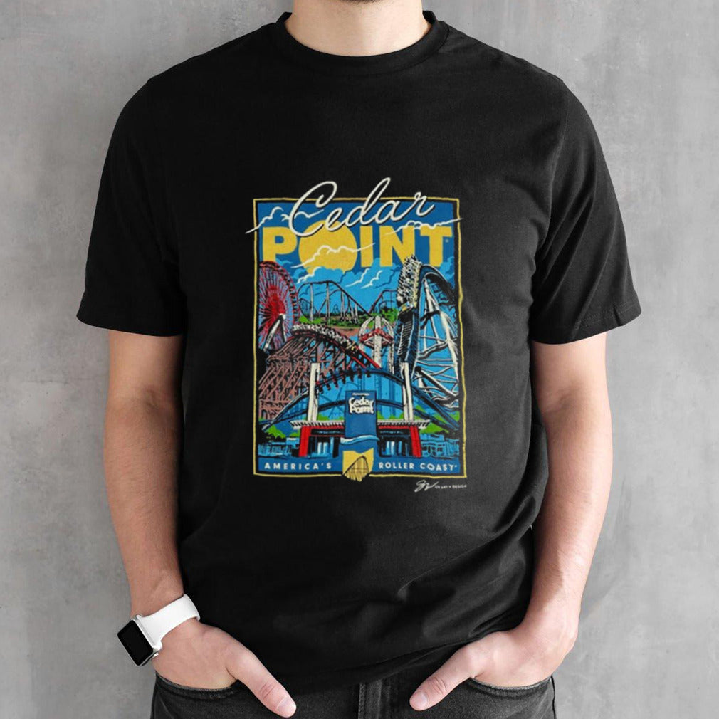 Cedar Point Vibes Americaâ€™s Roller Coast T-shirt