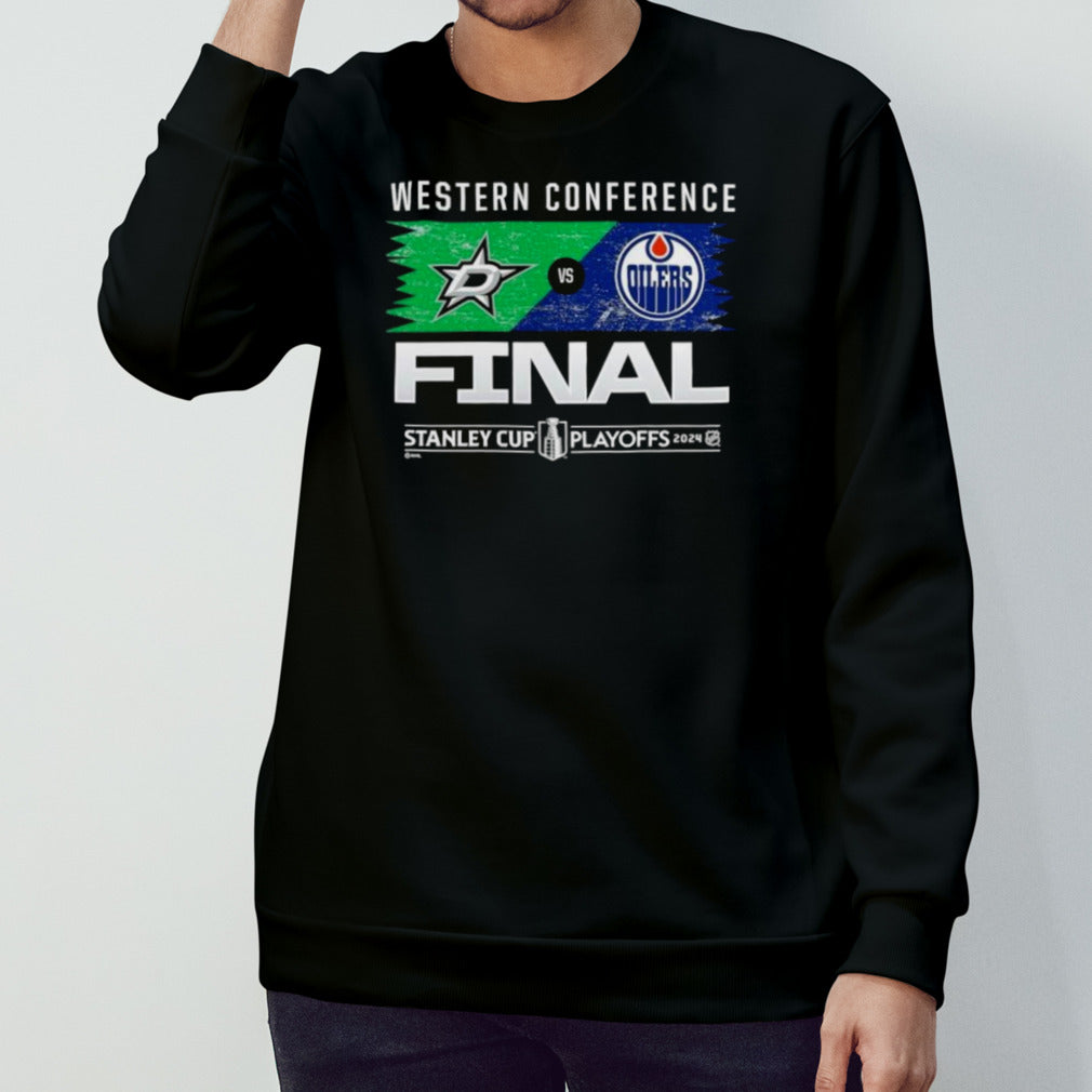 Championship Dallas Stars vs. Edmonton Oilers 2024 Western Conference Finals Shirt